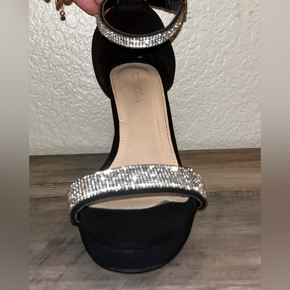 TOP MODA HIGHHEELS BLACK 7.0 - Picture 6 of 6